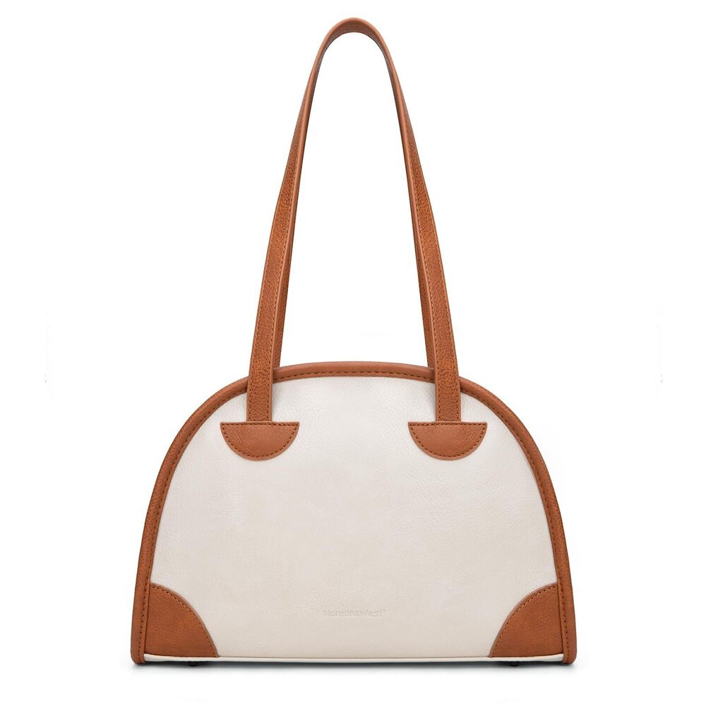 6774 Purses and Handbags , Retro Style Bowling Handbag Classic Leather - Picture 4 of 8